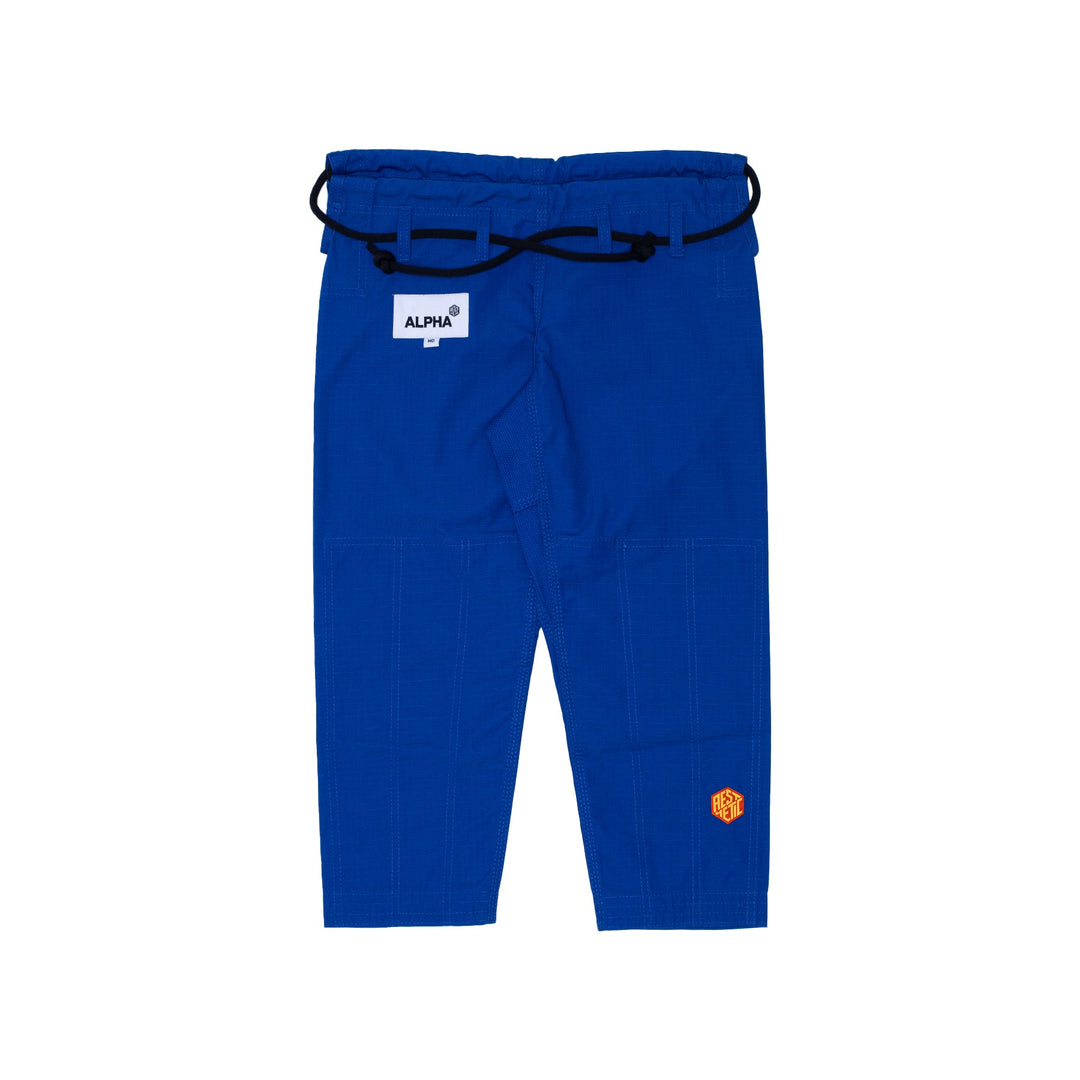 The Alpha Kids Kimono (Royal Blue/Red)