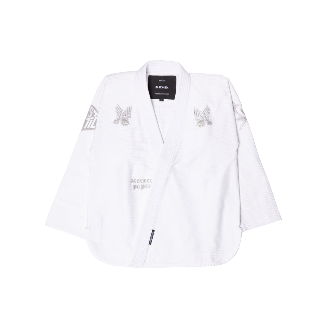 'Better Luck Next Time' Kimono (White)