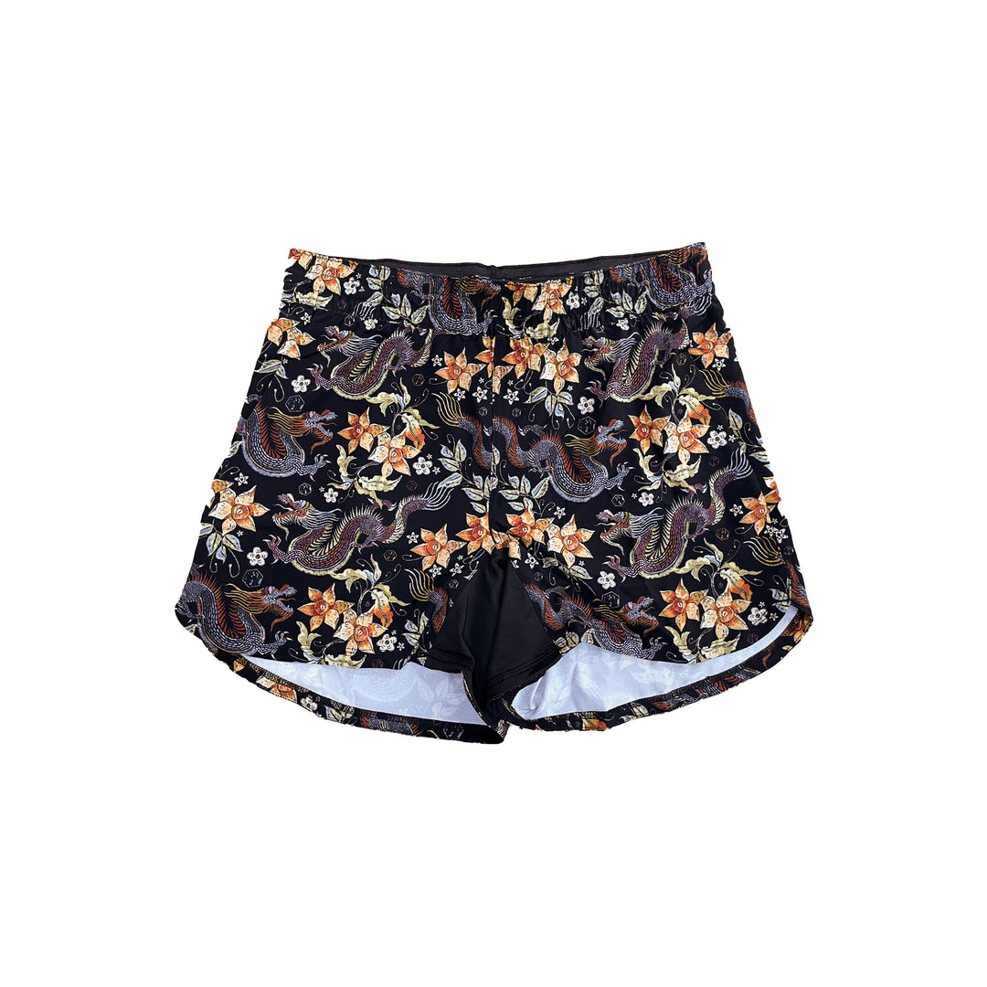 Pure Grappling Shorts (Floral Dragon)