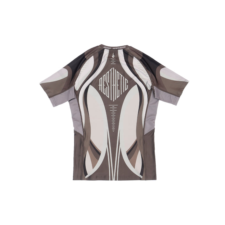'Sand' Jozef Chen Short Sleeve Rashguard