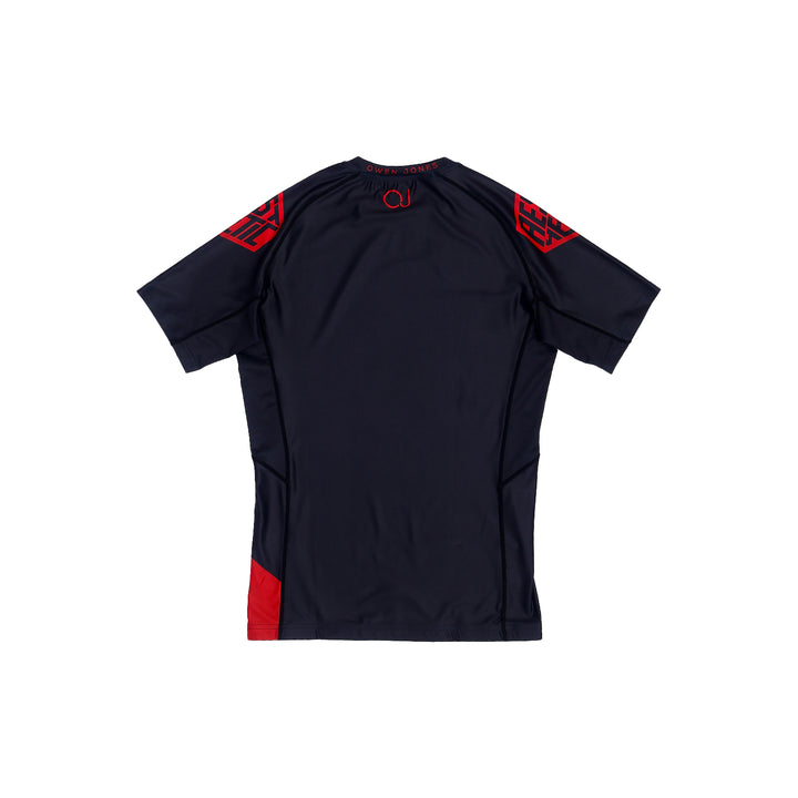 'Union' Owen Jones Short Sleeve Rashguard (Black)