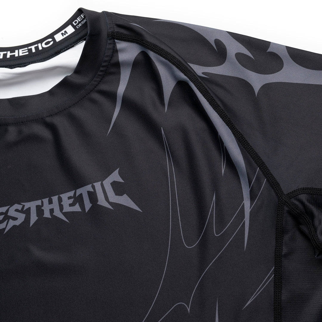 Nocturne Short Sleeve Rashguard (Black)