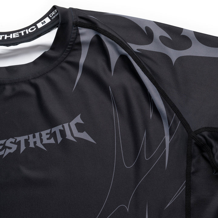 Nocturne Short Sleeve Rashguard (Black)
