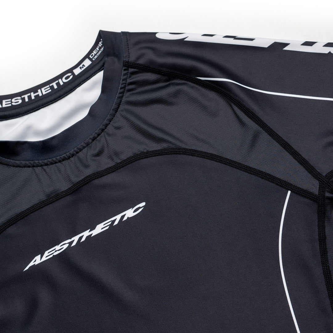 Shift Short Sleeve Rashguard (Black)