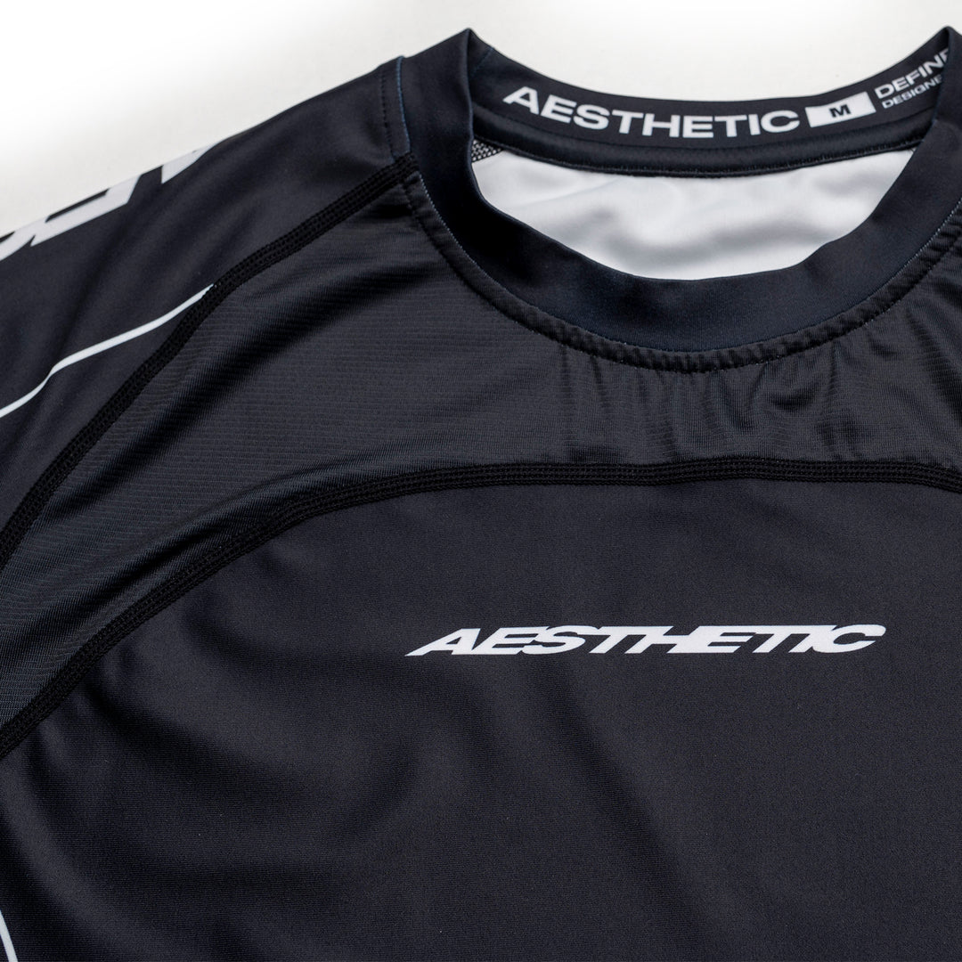 Shift Short Sleeve Rashguard (Black)