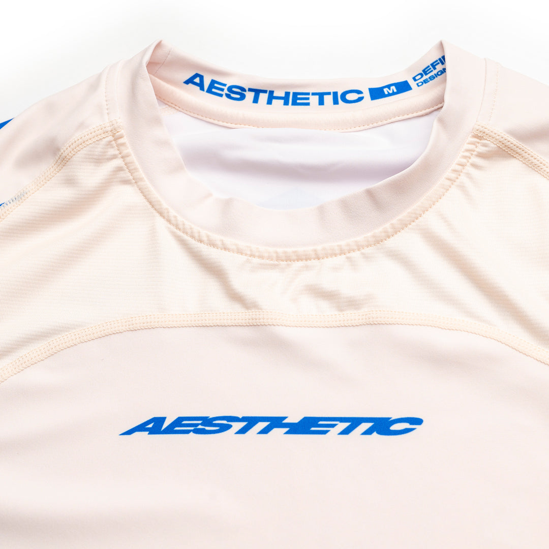 Shift Short Sleeve Rashguard (Ivory)