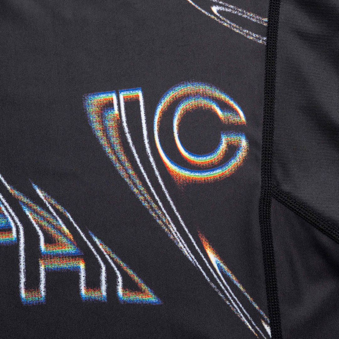 Glyph Short Sleeve Rashguard (Black)