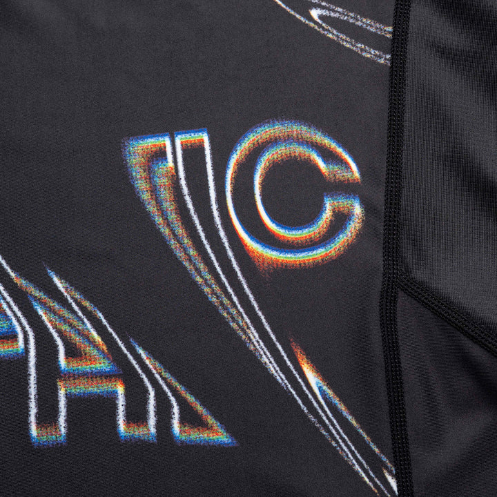 Glyph Short Sleeve Rashguard (Black)