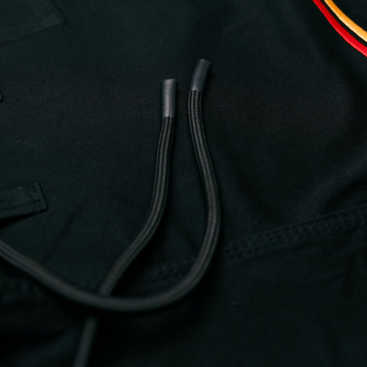 The Competitor Kimono (Black/Carmine Red)