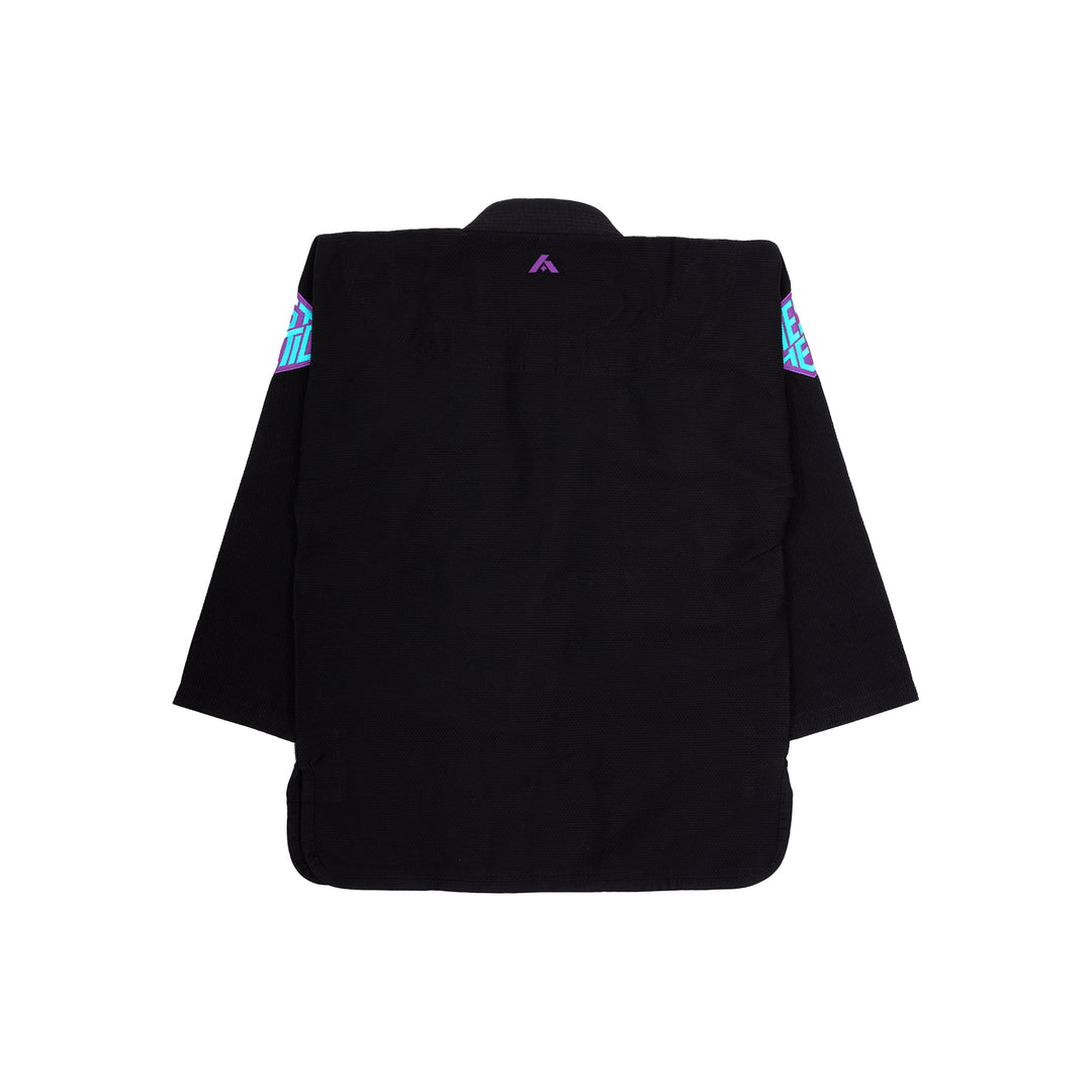 The Alpha+ Kimono (Black/Emerald)