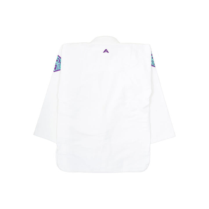 The Alpha+ Kimono (White/Emerald)