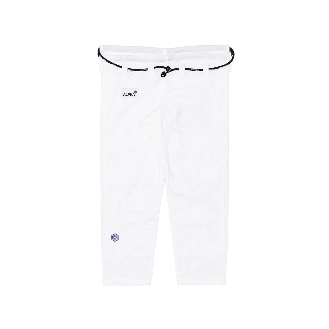 The Alpha+ Kimono (White/Emerald)