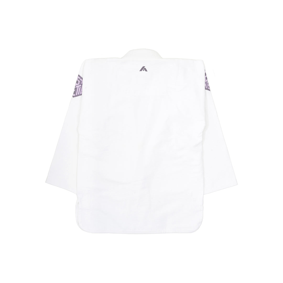 The Alpha+ Kids Kimono (White/Lilac)