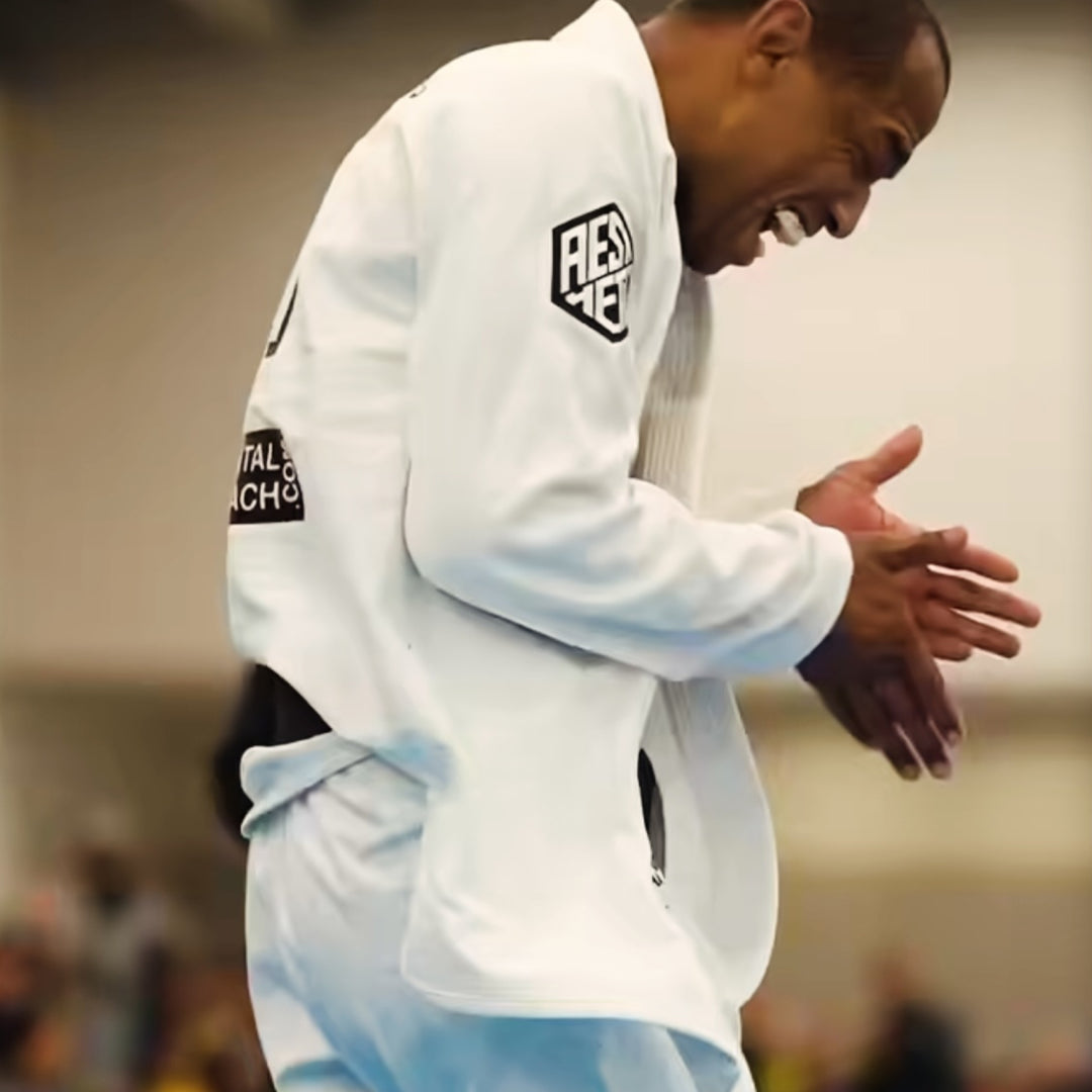 AESTHETIC Alpha BJJ Gi – White - Bruno Barbossa
