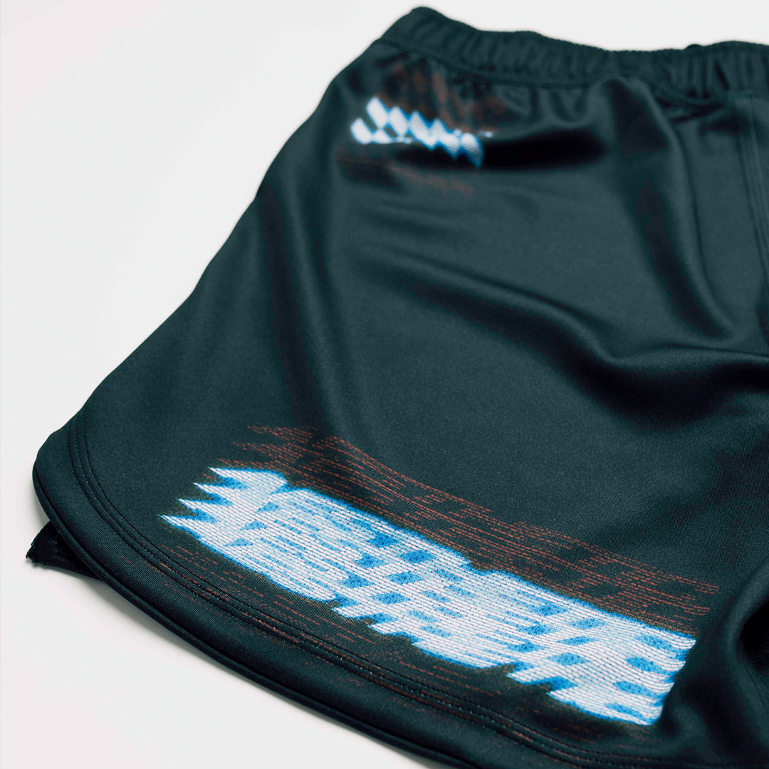 AESTHETIC Axis Combat Shorts – Synth close up details