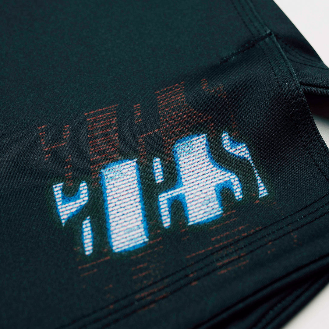 AESTHETIC Axis Combat Shorts – Synth details