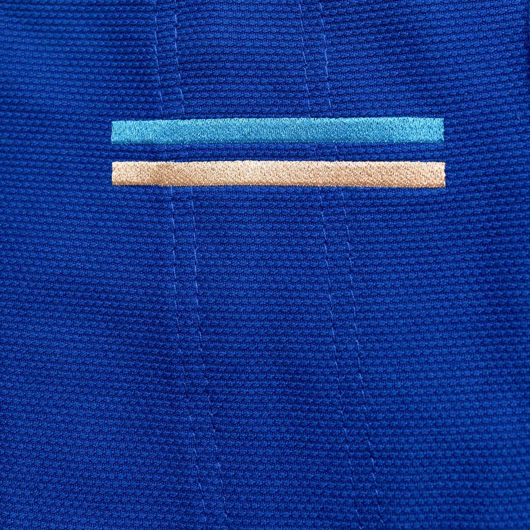 The Competitor Kimono (Royal/Laser Green)