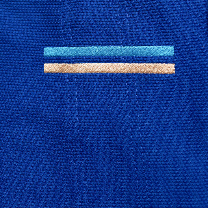 The Competitor Kimono (Royal/Laser Green)