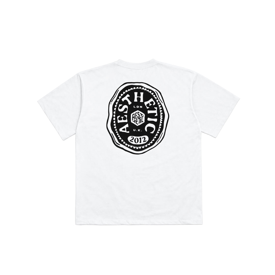'Fine Fabrics' Oversized T-Shirt (White)