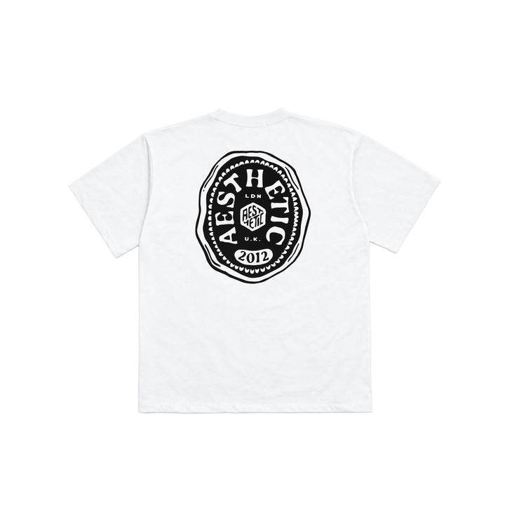 'Fine Fabrics' Oversized T-Shirt (White)