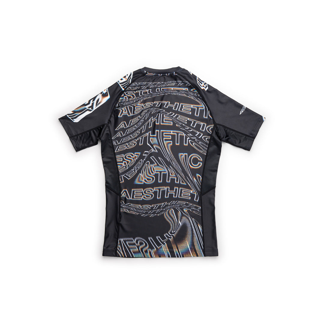 Glyph Short Sleeve Rashguard (Black)
