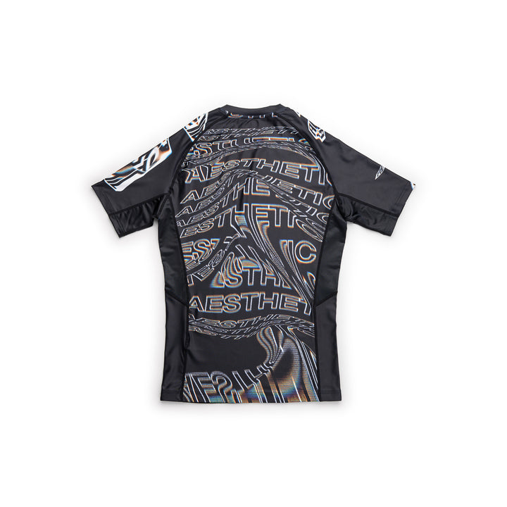 Glyph Short Sleeve Rashguard (Black)