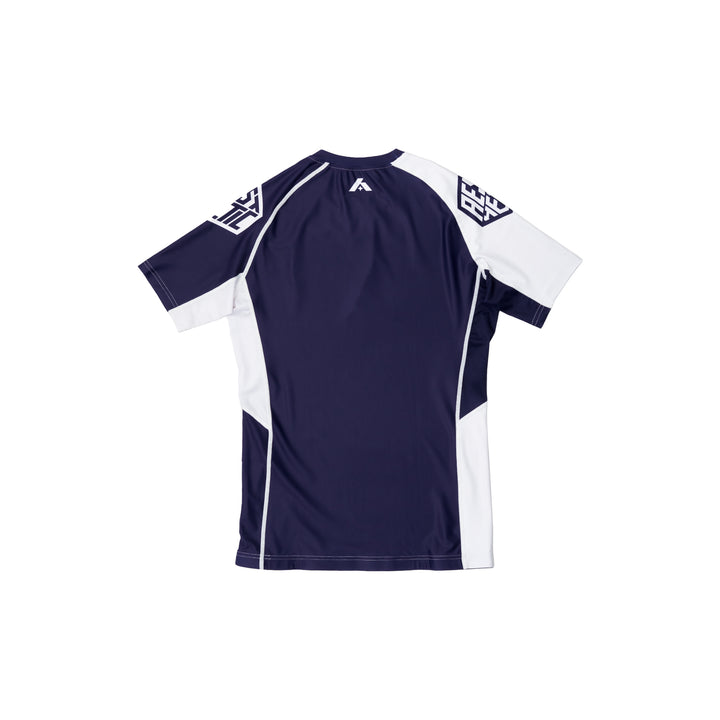 Harlequin Short Sleeve Rashguard (Indigo)