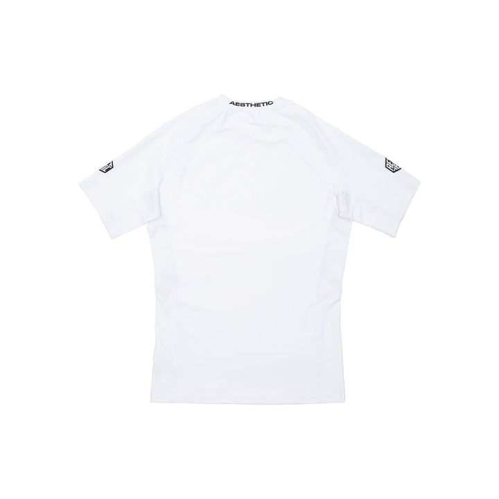 Uniform Short Sleeve Rashguard (White)