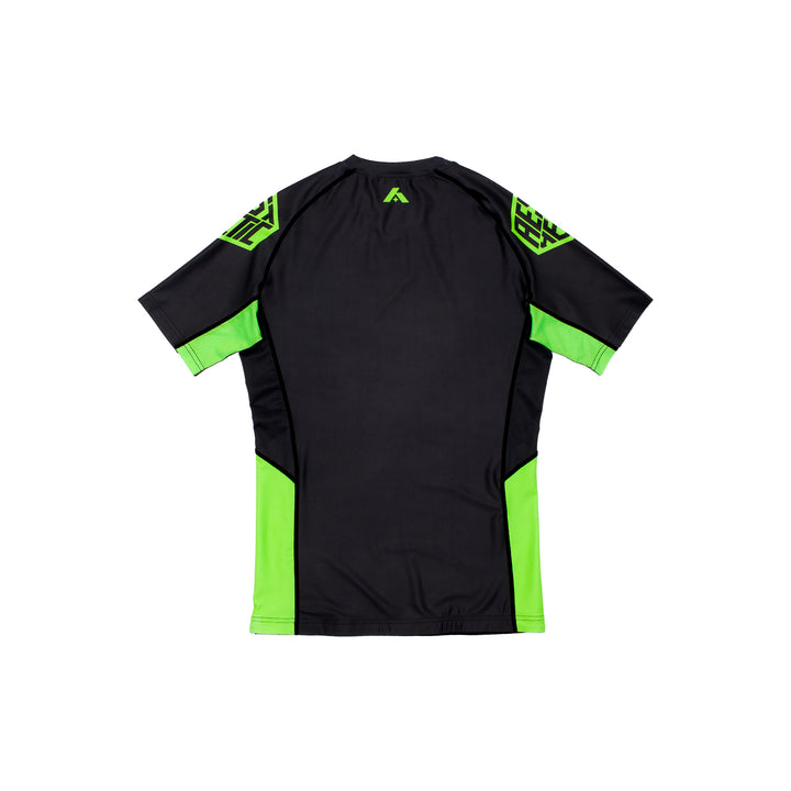 Fluro Green Short Sleeve Rashguard