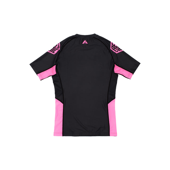 Fluro Pink Short Sleeve Rashguard