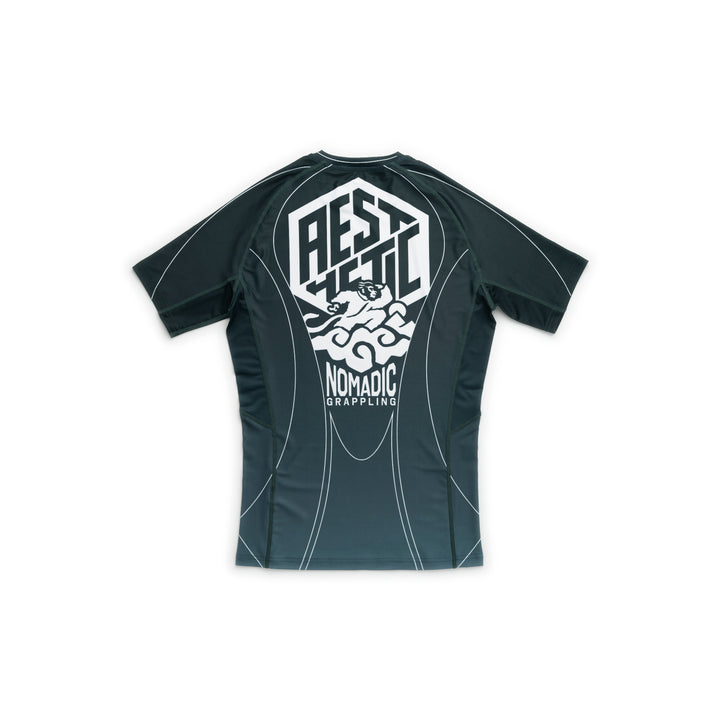 'Petrol Blue' ADCC 2026 Jozef Chen Short Sleeve Rashguard