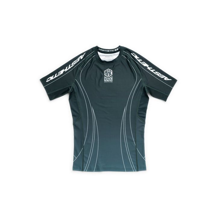 'Petrol Blue' ADCC 2026 Jozef Chen Short Sleeve Rashguard