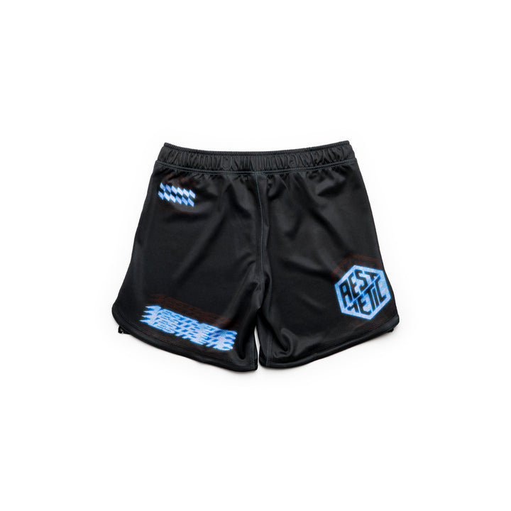 AESTHETIC Axis Combat Shorts – Synth back view