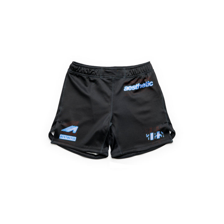 AESTHETIC Axis Combat Shorts – Synth front view