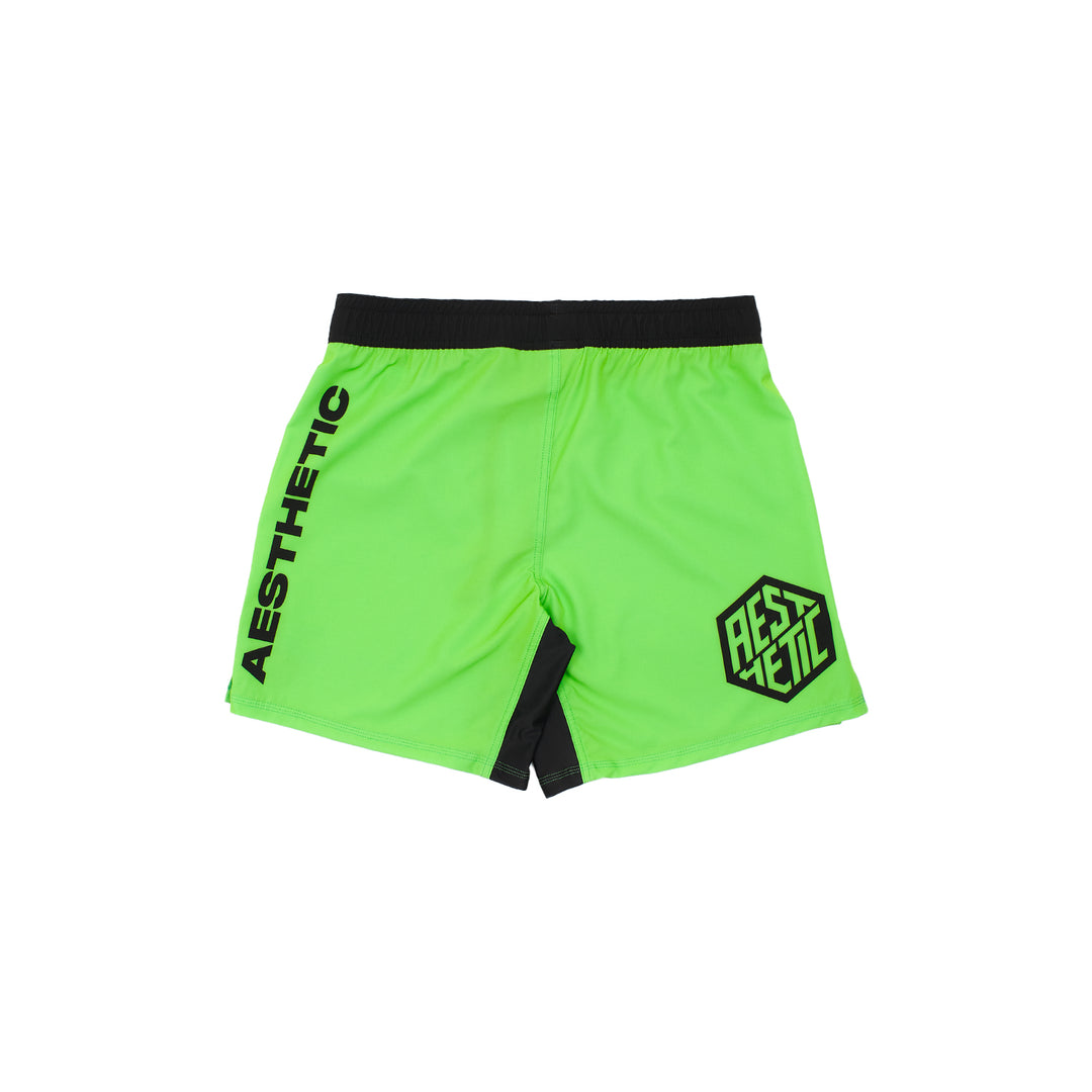 Fluro Green Grappling Shorts