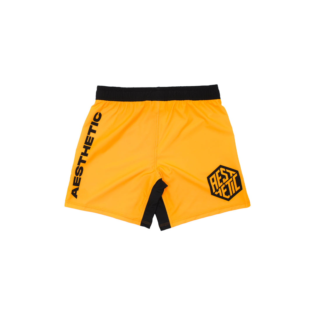 Fluro Orange Grappling Shorts