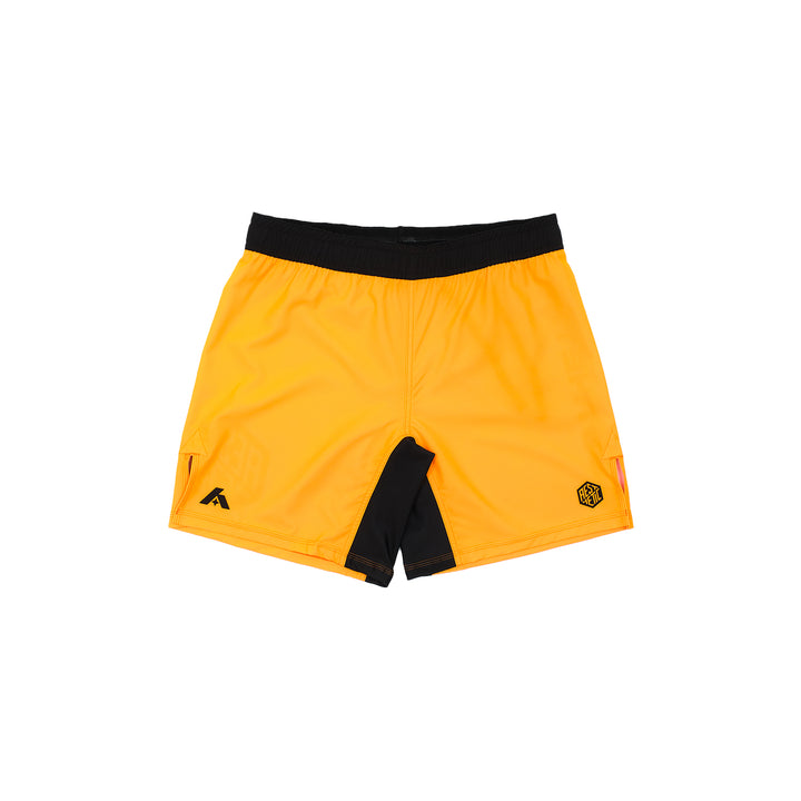 Fluro Orange Grappling Shorts