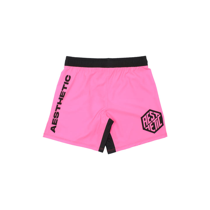 Fluro Pink Grappling Shorts