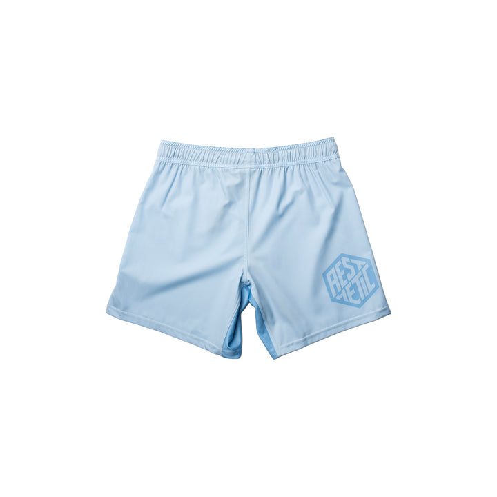 Pastel Blue Grappling Shorts