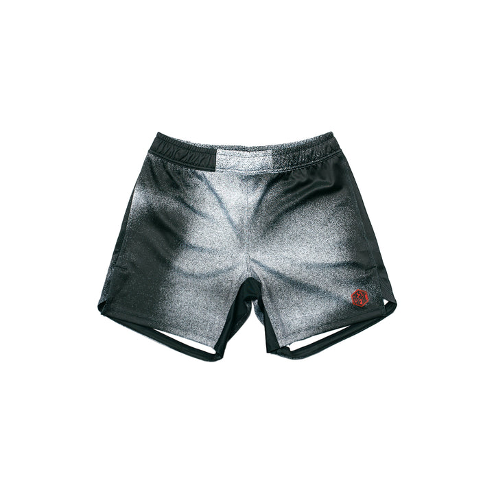 AESTHETIC Static Combat Shorts – Black front view