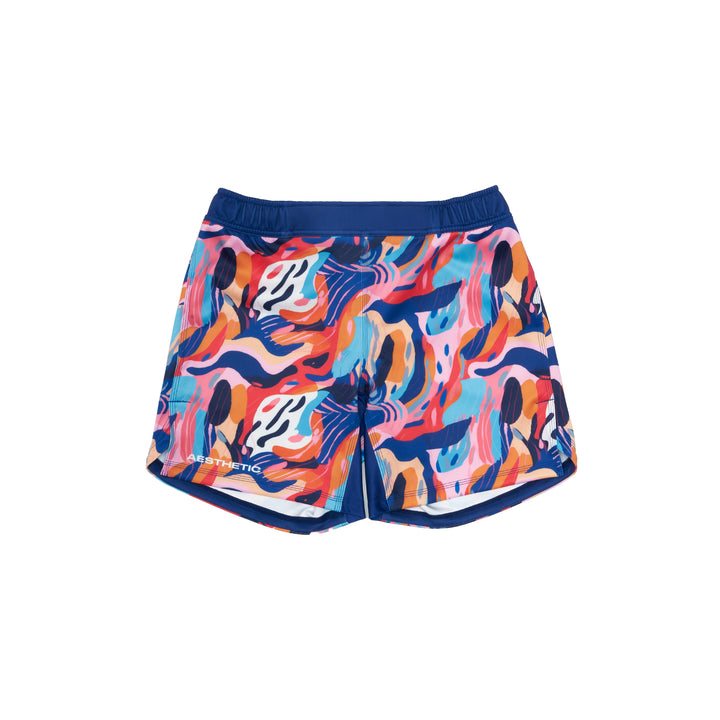 Psychedelic Waves Combat Shorts