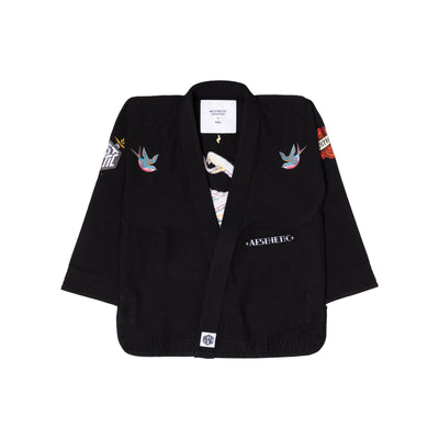 'Old School' Kimono (Black)